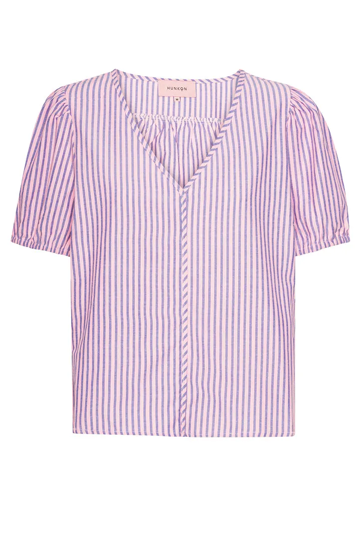 Randi Top - Pink Striped