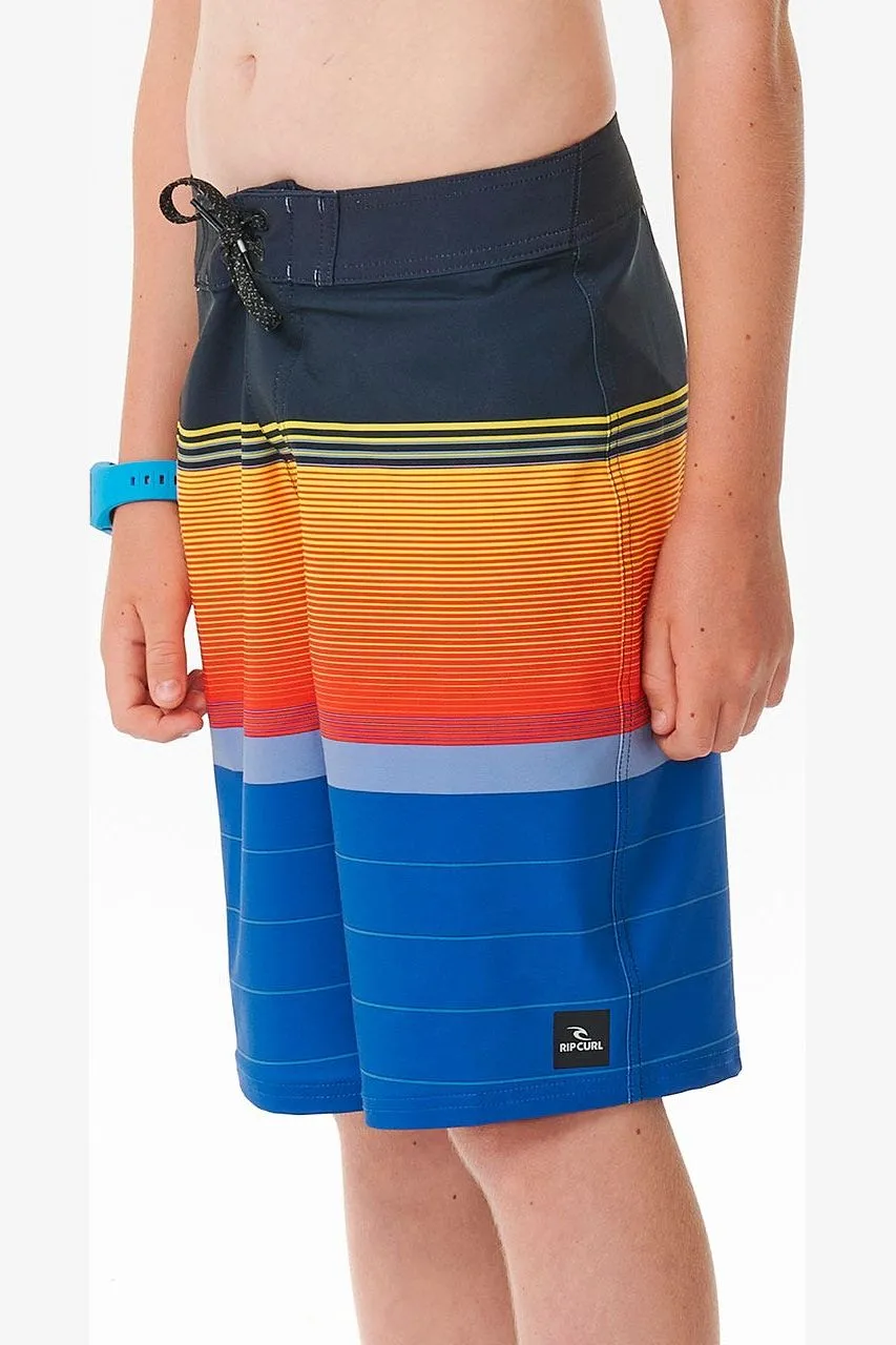 RIP CURL BOYS MIRAGE DAYBREAKER BOARDSHORT - NAVY