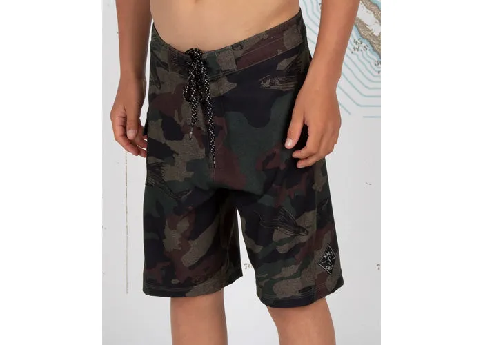 Salty Crew Lowtide Kid's Boardshorts Camo