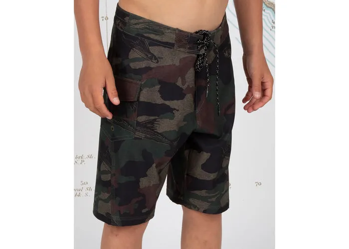 Salty Crew Lowtide Kid's Boardshorts Camo