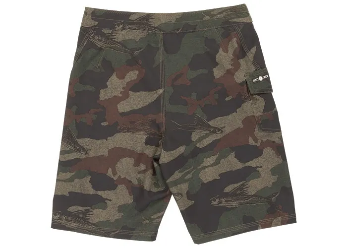 Salty Crew Lowtide Kid's Boardshorts Camo