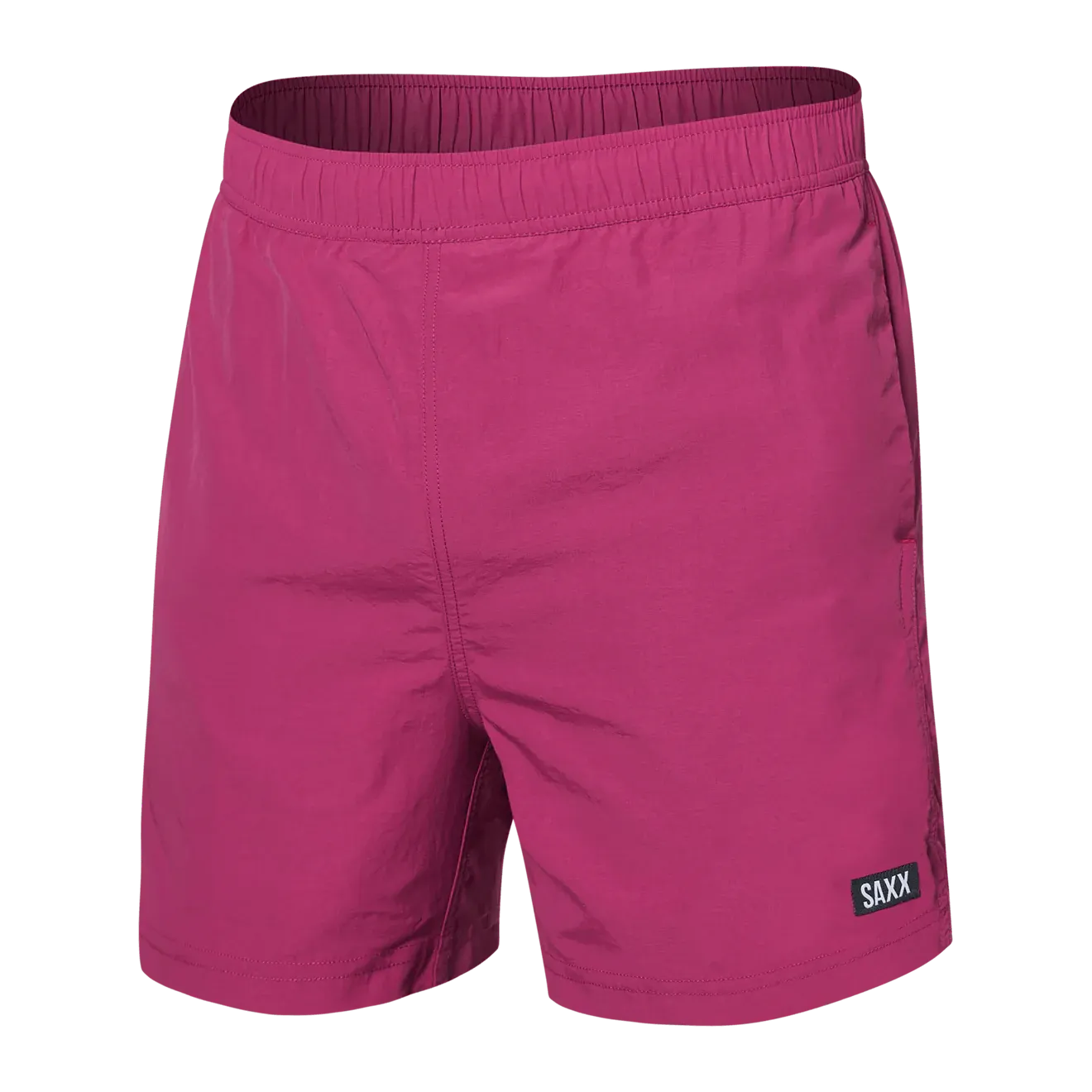 Saxx Mens Go Coastal 5" Swim Short - Magenta