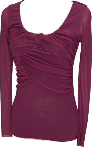Scoop Draped Top