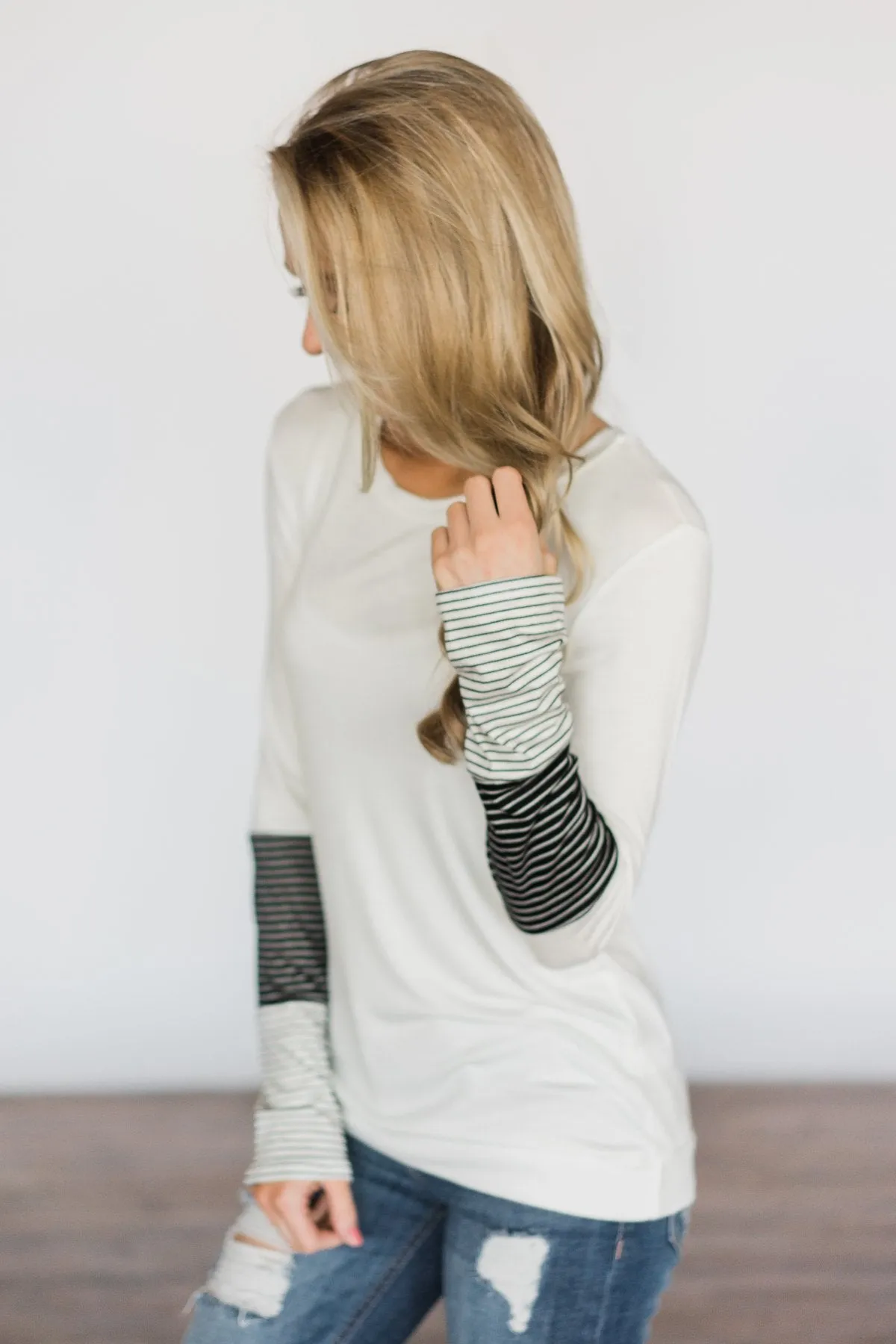 Seeing Double Ivory Top