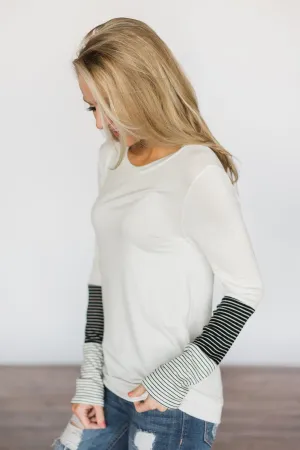 Seeing Double Ivory Top