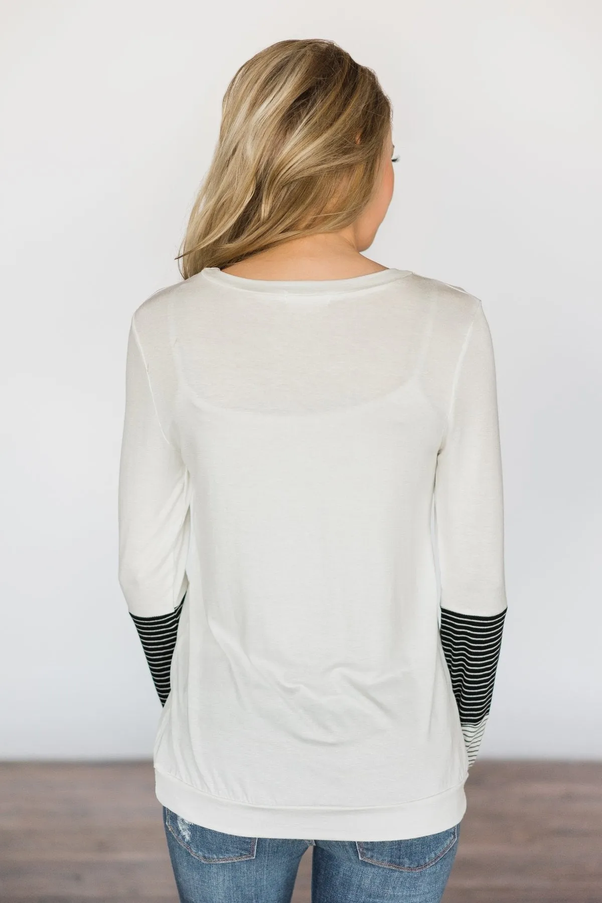 Seeing Double Ivory Top