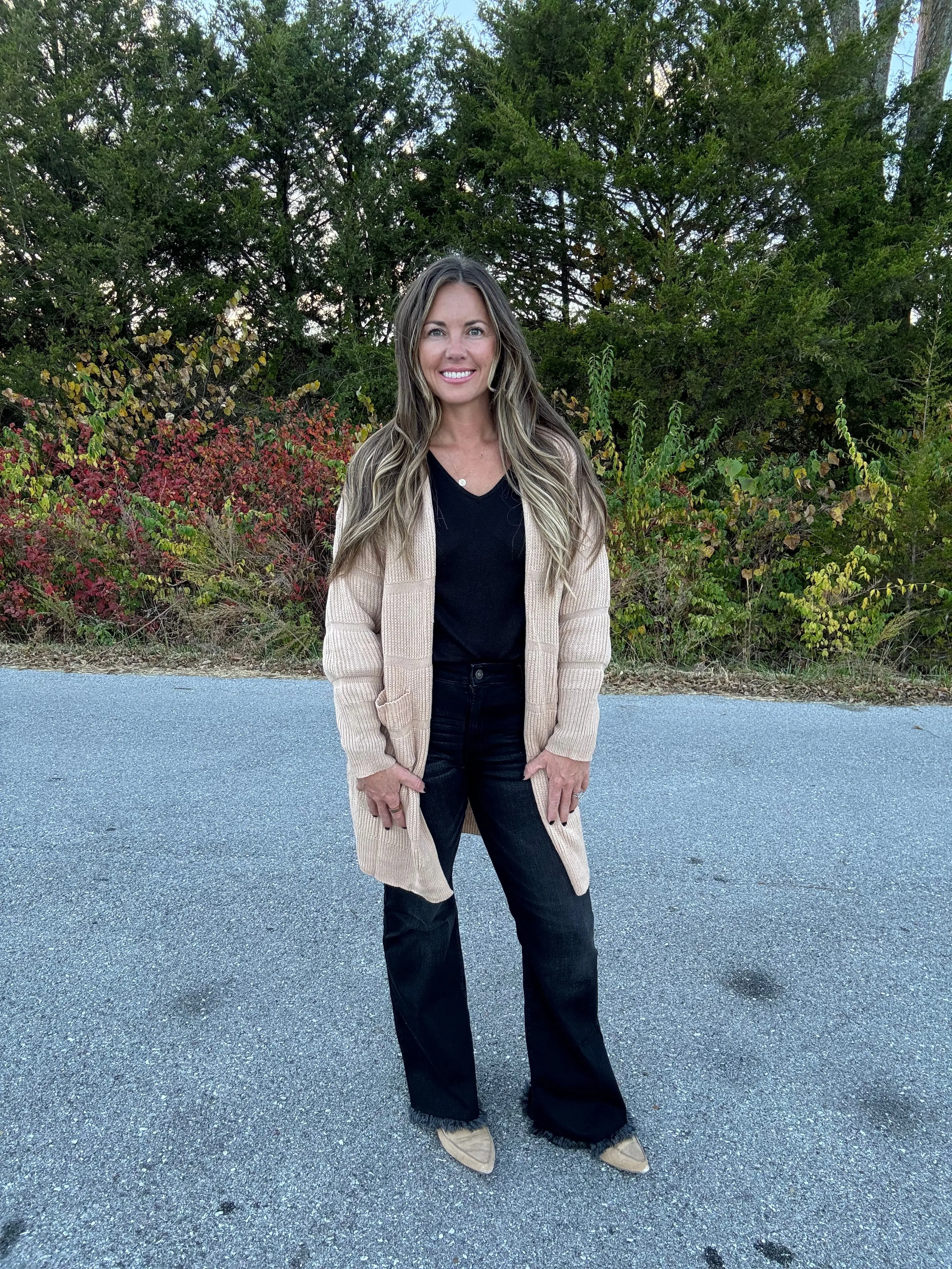 Shelby Textured cardigan