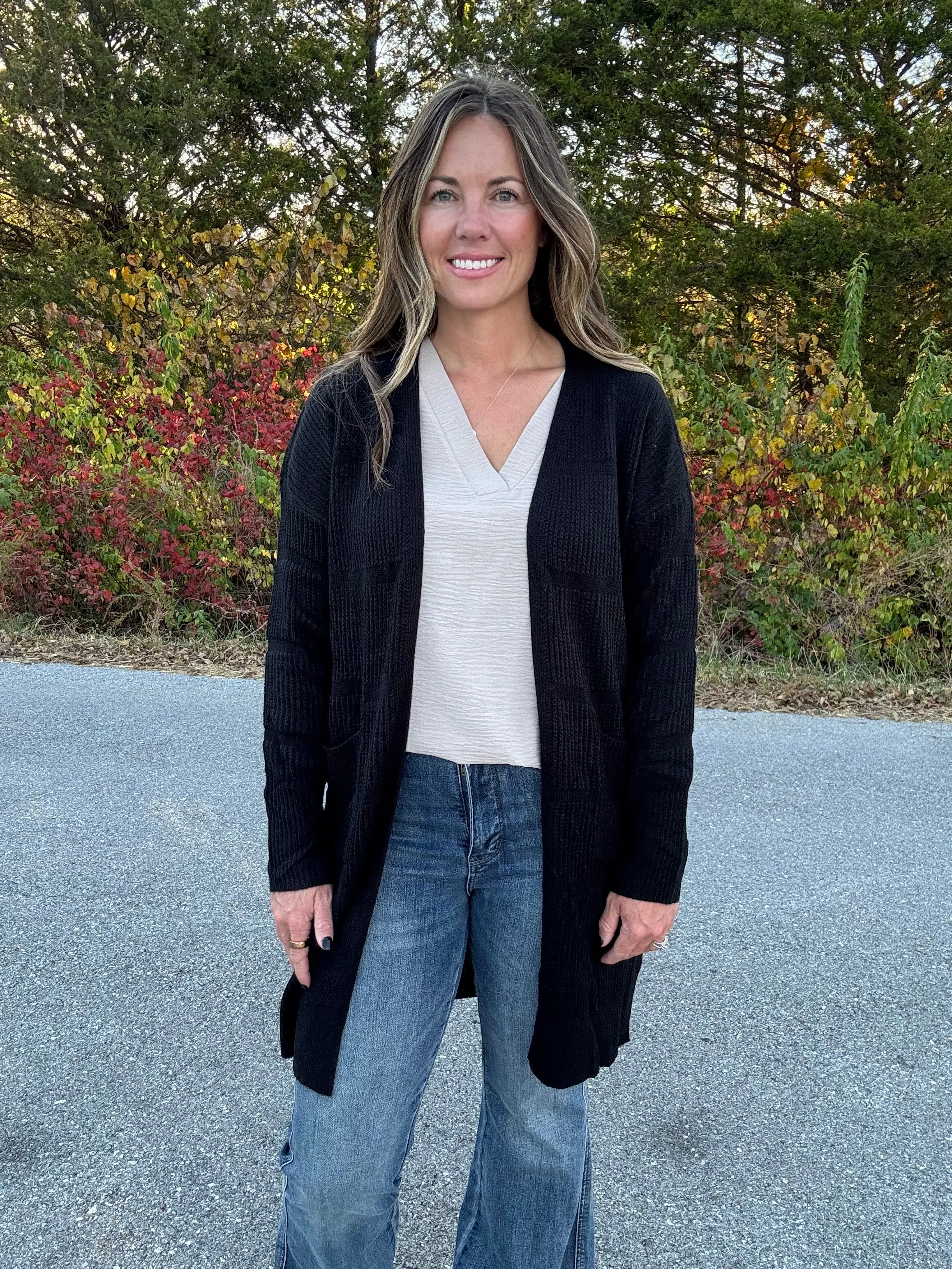 Shelby Textured cardigan