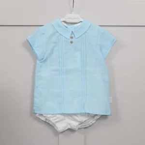 Sky Short Sleeve Shirt Set