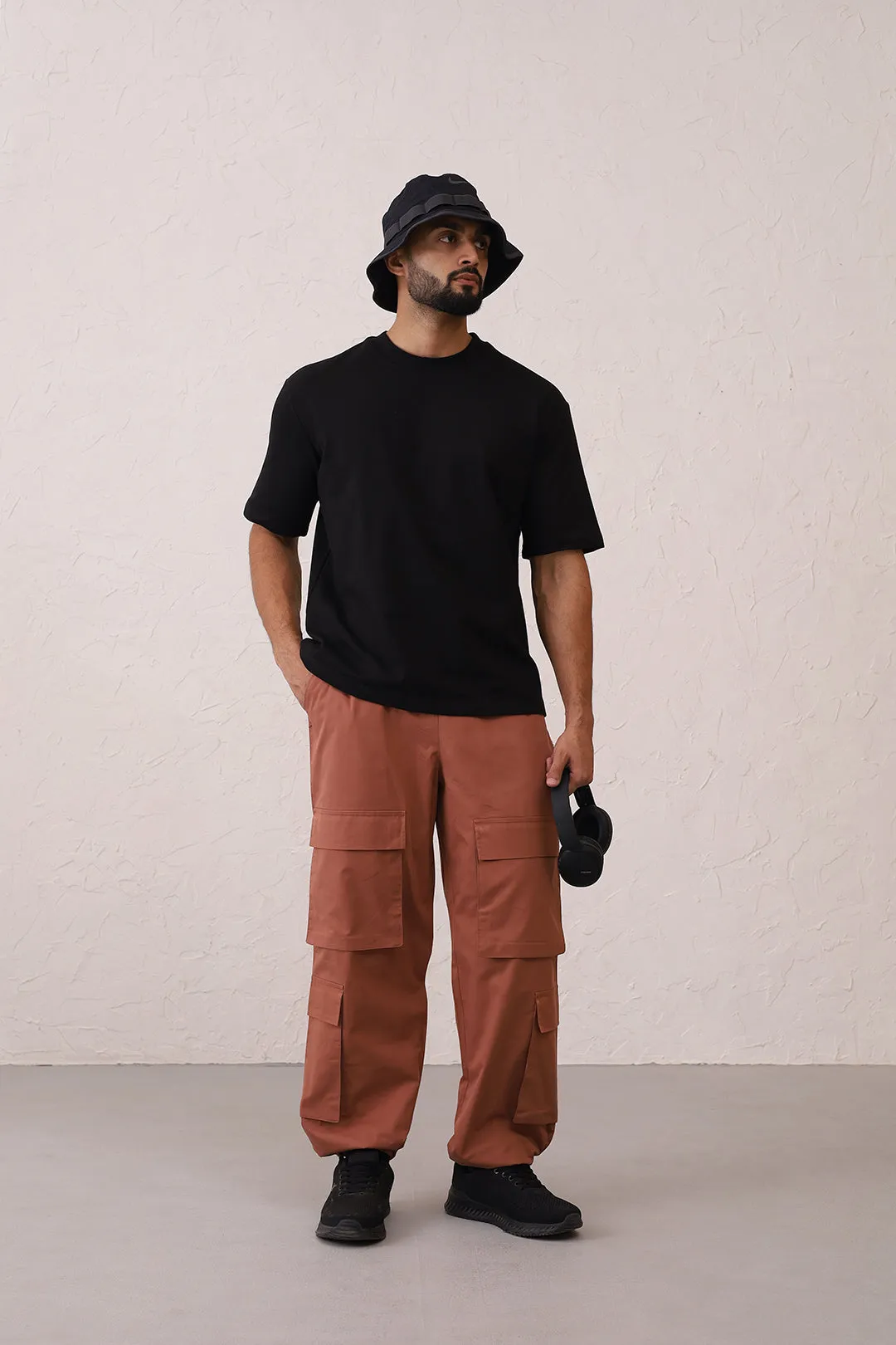 Snazzy Rust Parchute Pants