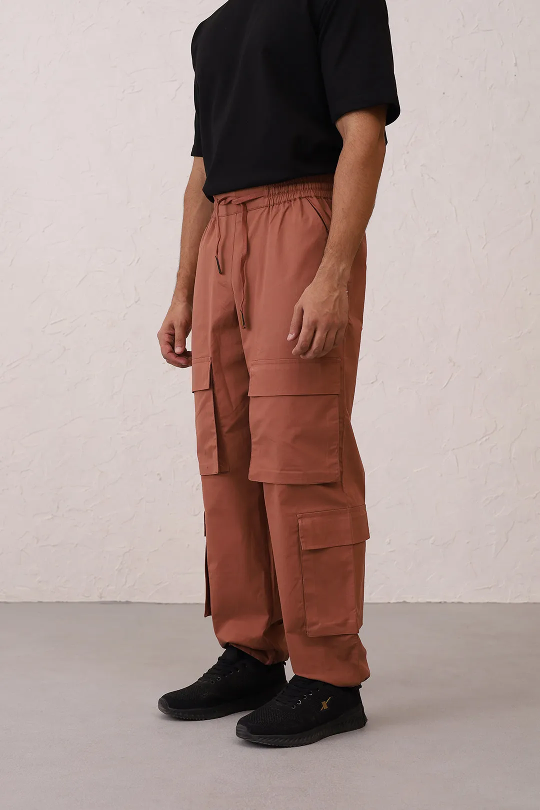 Snazzy Rust Parchute Pants
