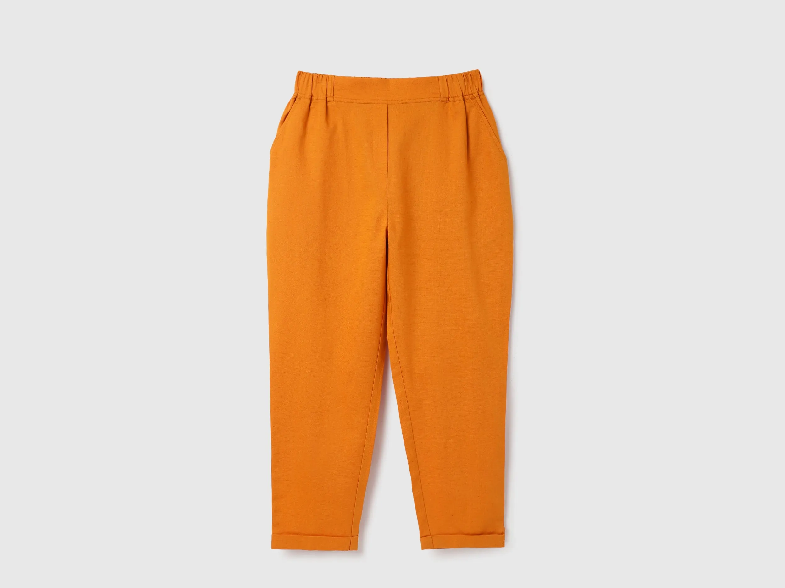 Solid Straight Fit Track Pants