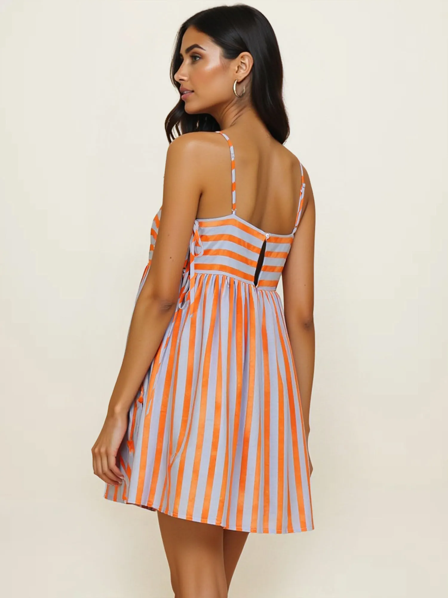 Stripe Mini Shift Sun Dress