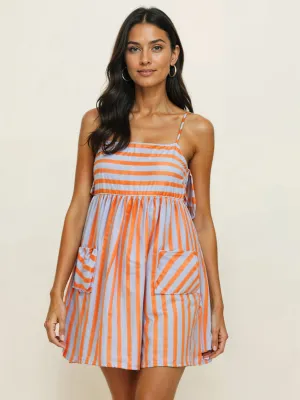Stripe Mini Shift Sun Dress
