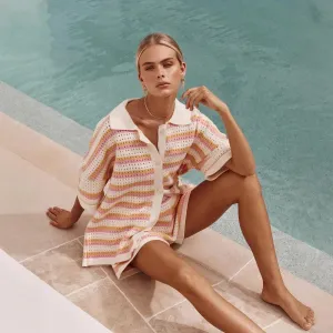 Striped Knit Set: Effortless Style & Comfort