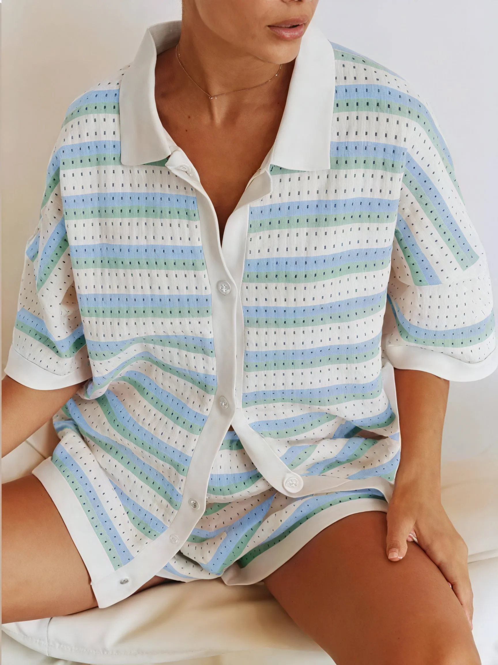 Striped Knit Set: Effortless Style & Comfort