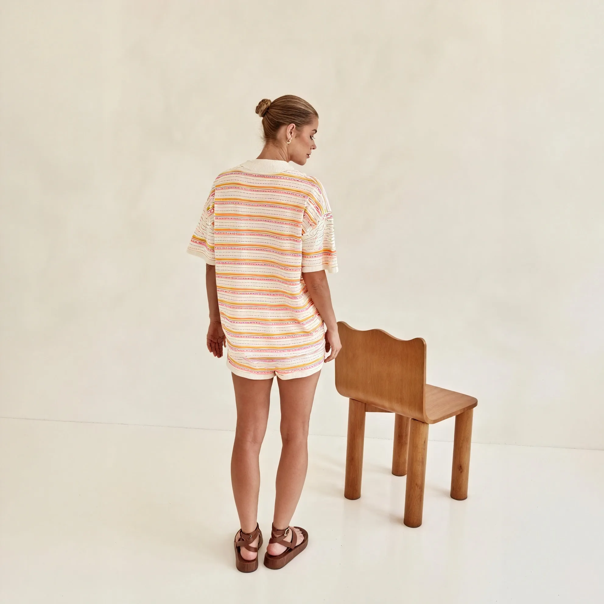 Striped Knit Set: Effortless Style & Comfort