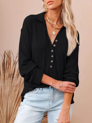 Stunncal Button Down Casual Top