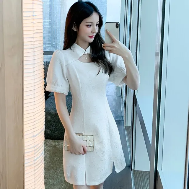Summer new Korean small dress