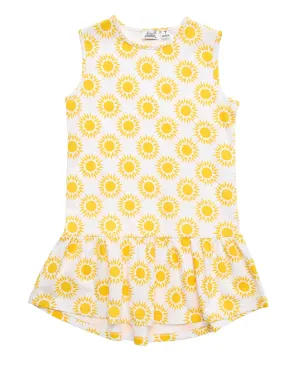Summer Sleeveless Frill Dress
