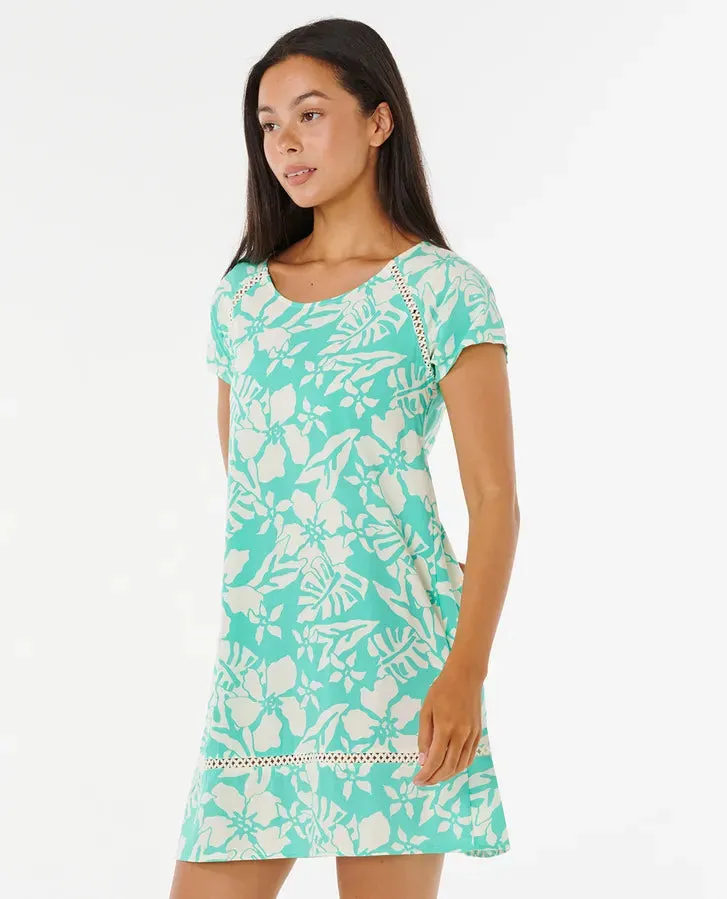 Sun To Sea Shift Dress - Aqua