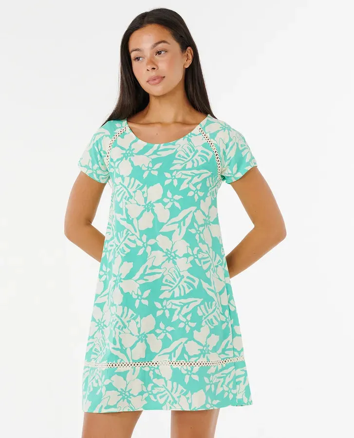 Sun To Sea Shift Dress - Aqua