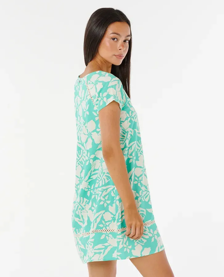 Sun To Sea Shift Dress - Aqua