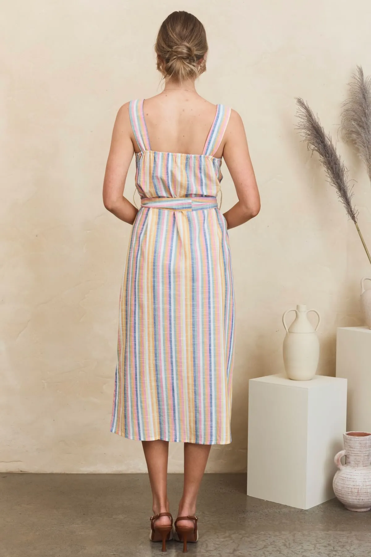 Sunday Dress - Summer Stripe