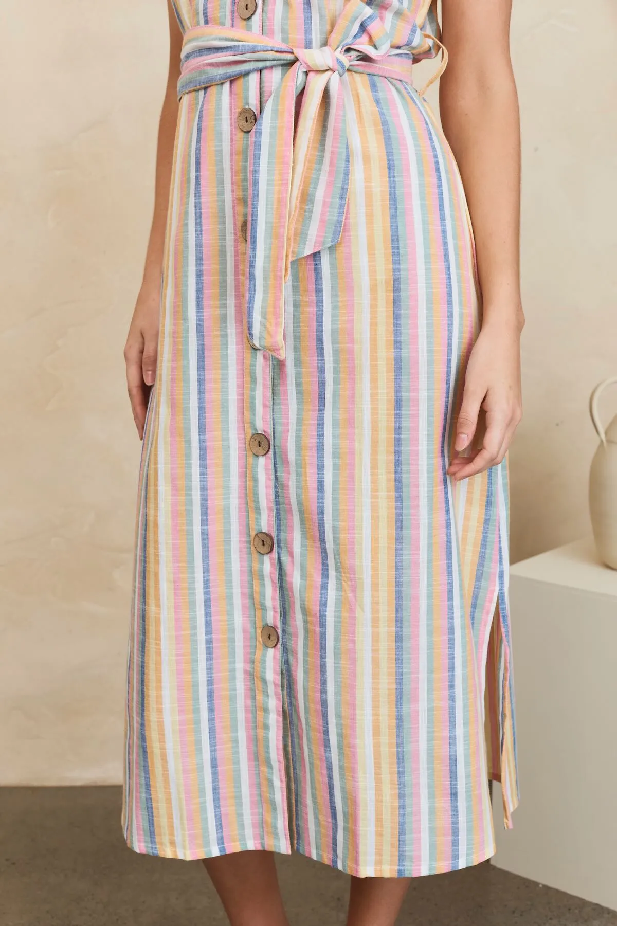 Sunday Dress - Summer Stripe