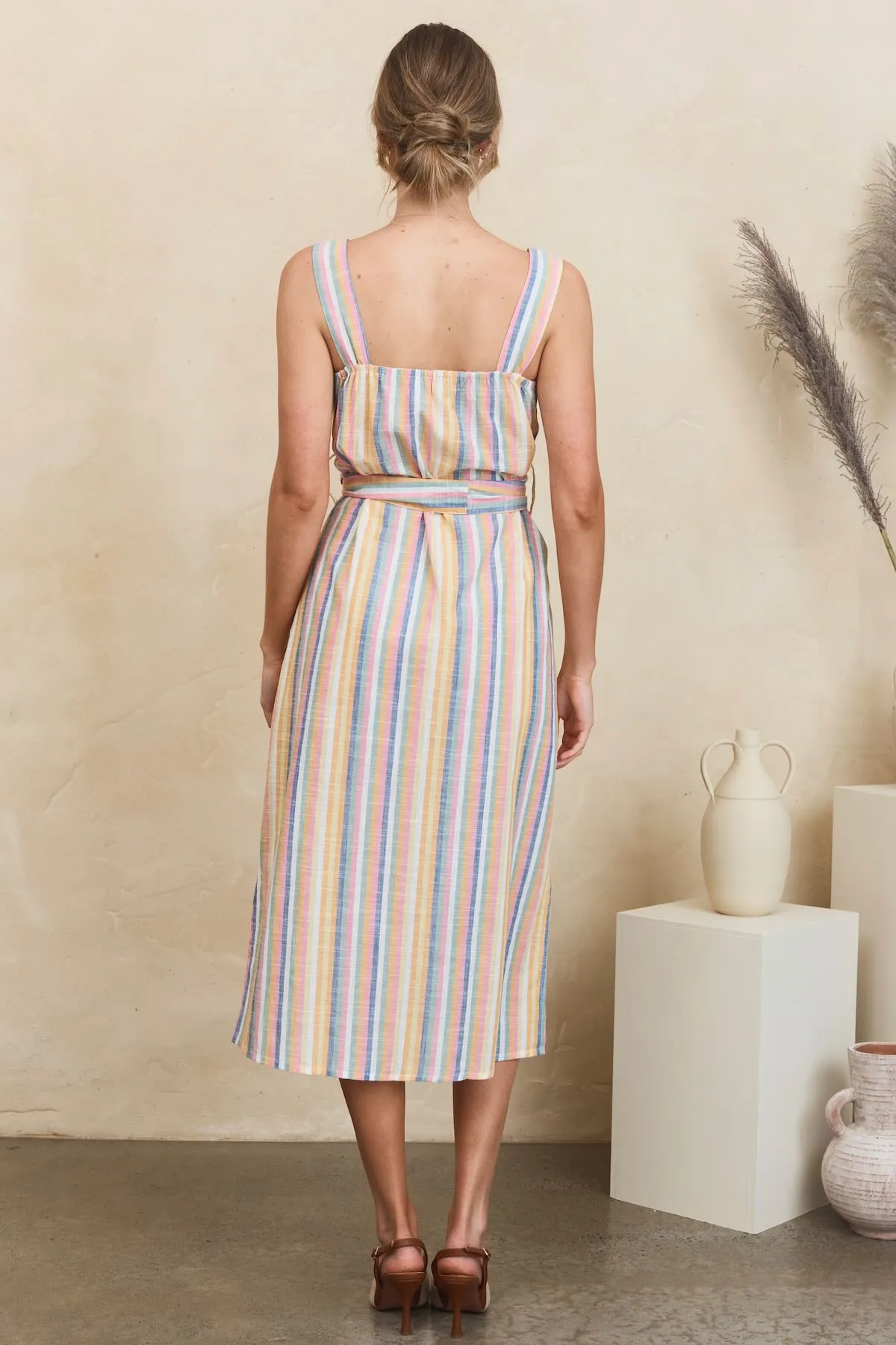 Sunday Dress - Summer Stripe