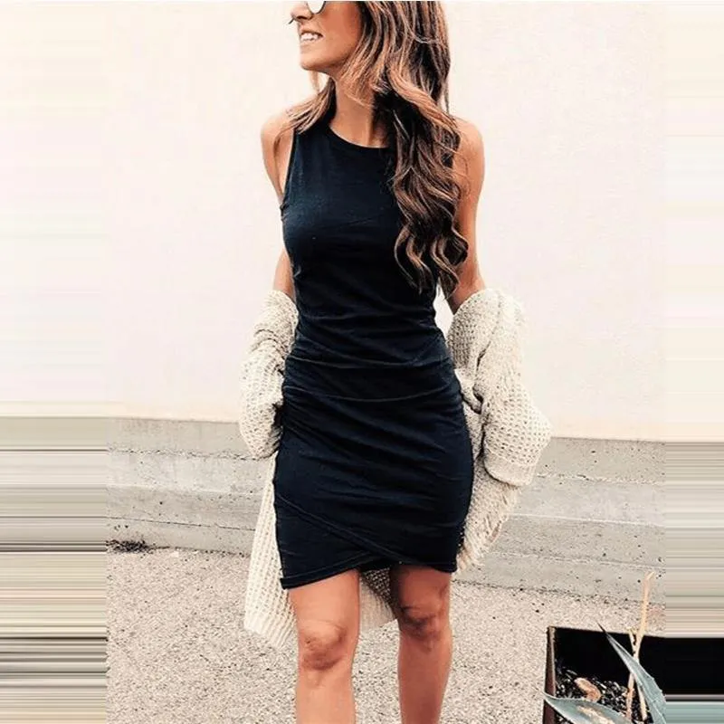Sundress Sleeveless Mini Bodycon Dress
