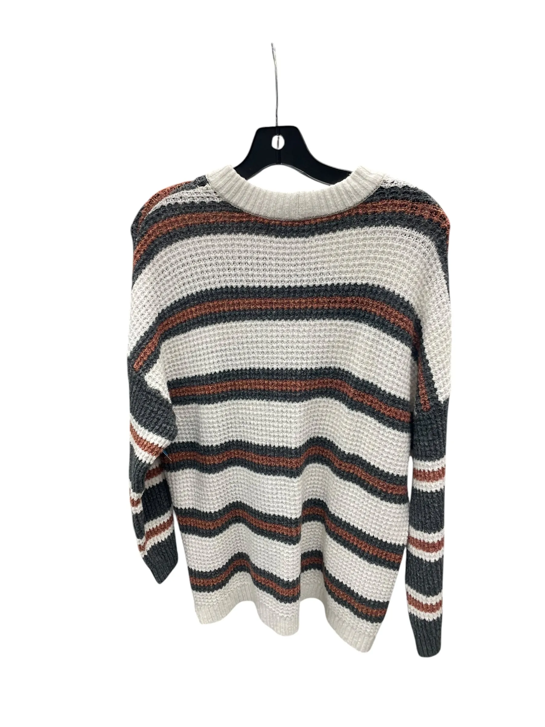 Sweater By American Eagle In Striped Pattern, Size: M