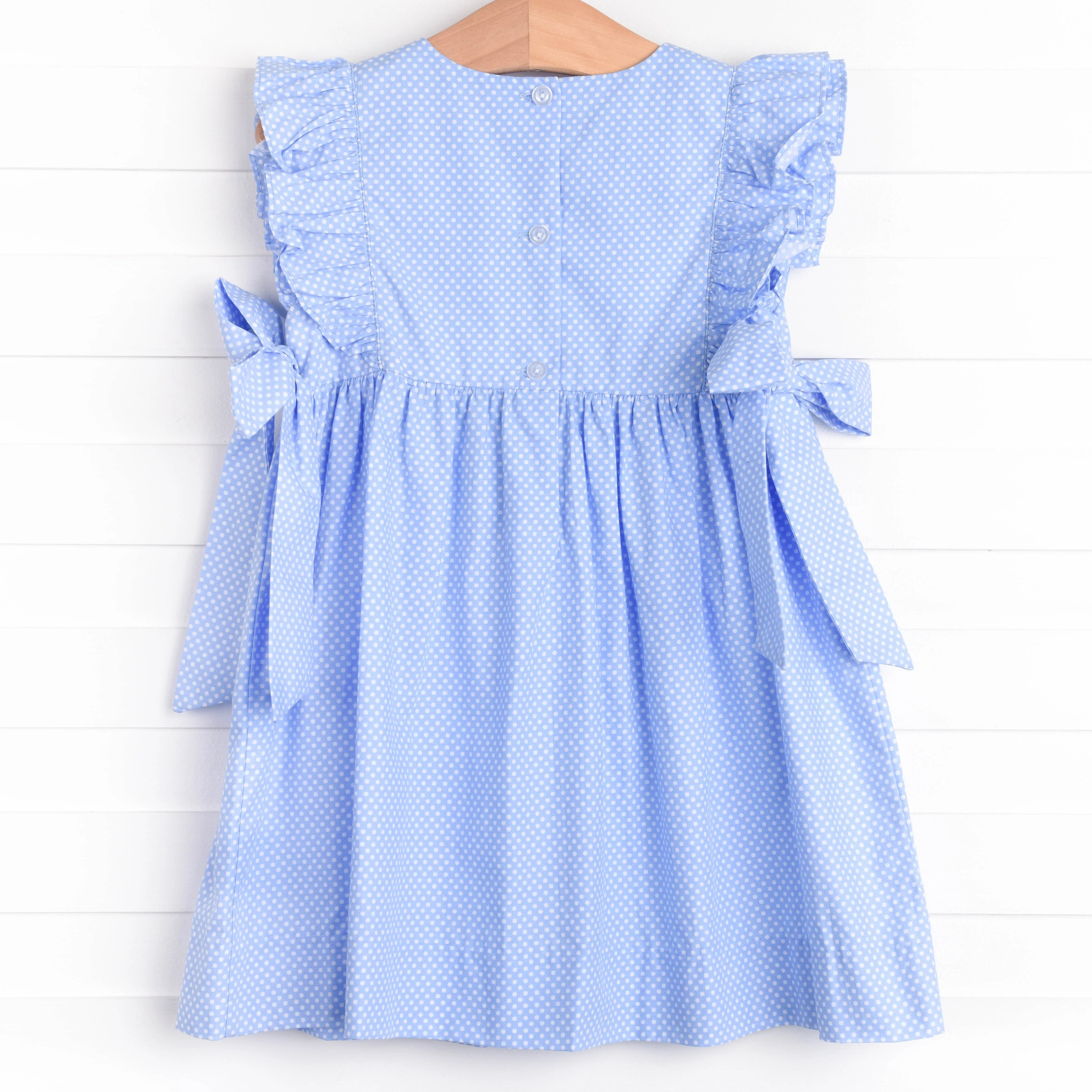 Taste of Summer Smocked Dress, Blue