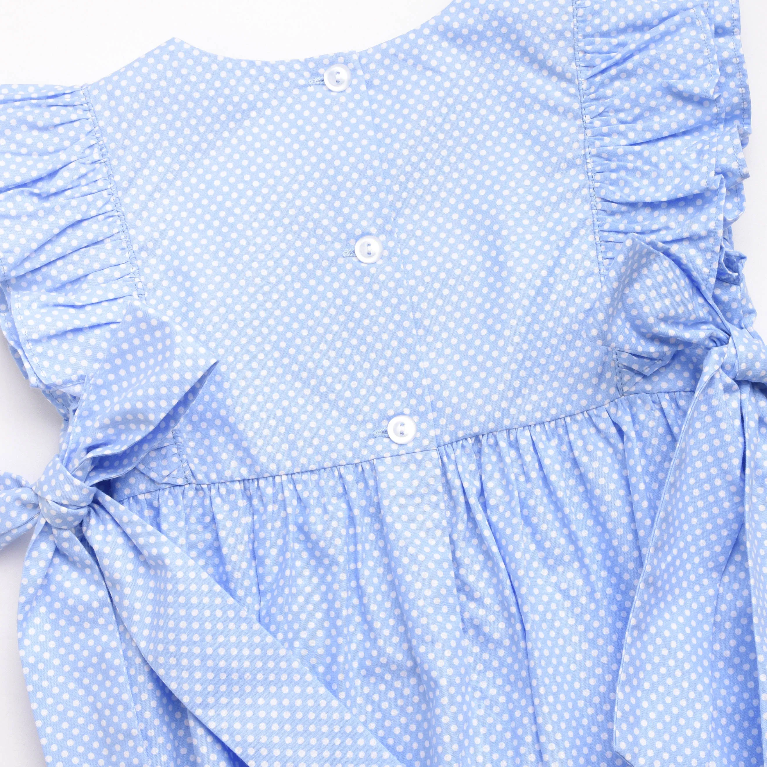 Taste of Summer Smocked Dress, Blue