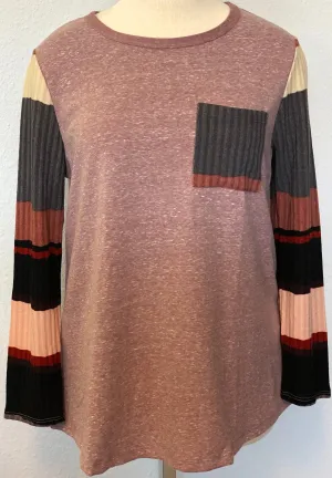 TERRY TOP RIB SLEEVES