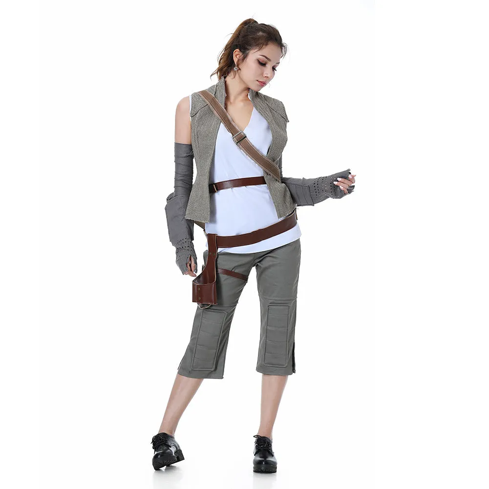 The Last Jedi Rey Outfit Cosplay Costume