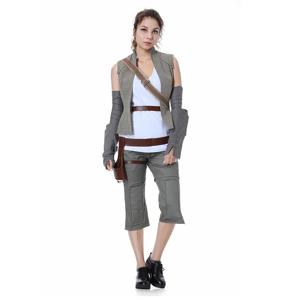 The Last Jedi Rey Outfit Cosplay Costume
