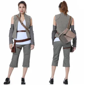 The Last Jedi Rey Outfit Cosplay Costume