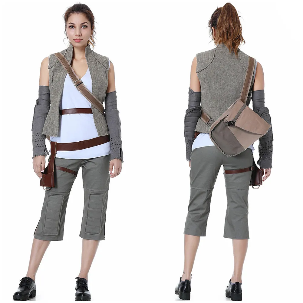 The Last Jedi Rey Outfit Cosplay Costume