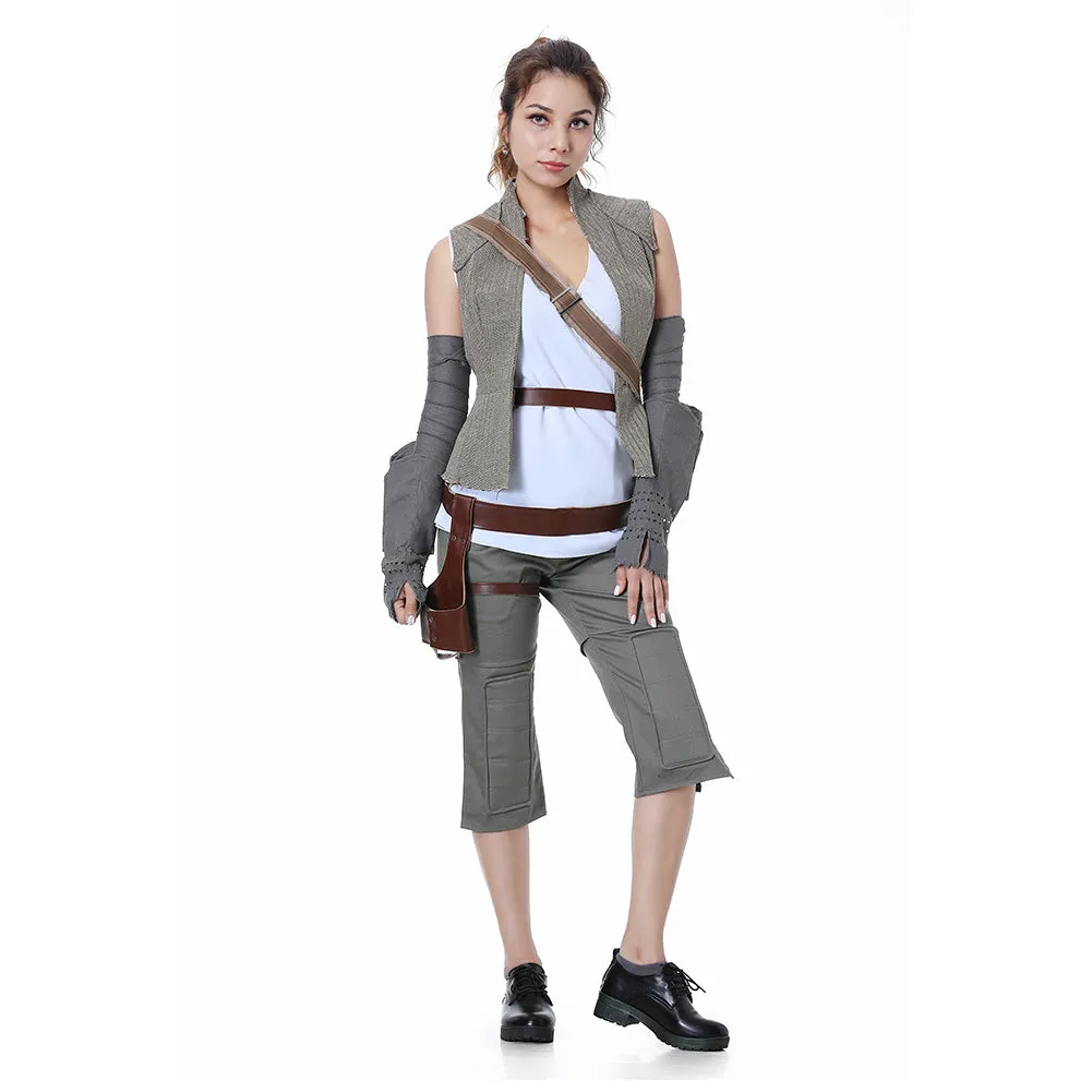 The Last Jedi Rey Outfit Cosplay Costume