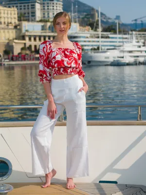 THE PALACE PANTS WHITE