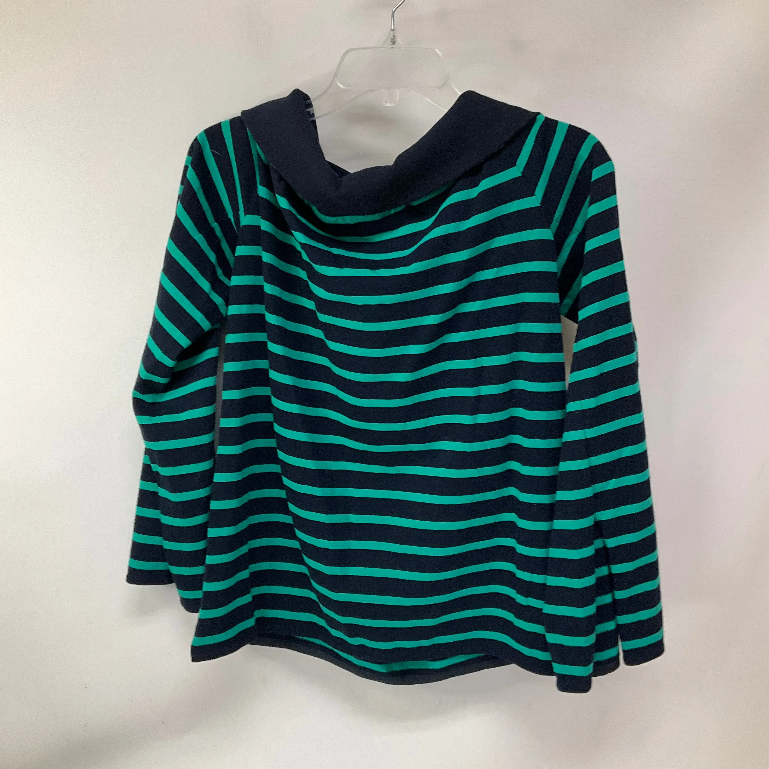 Top Long Sleeve By Cma In Striped Pattern, Size: M