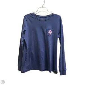 Top Short Sleeve By Vineyard Vines In Navy, Size: M