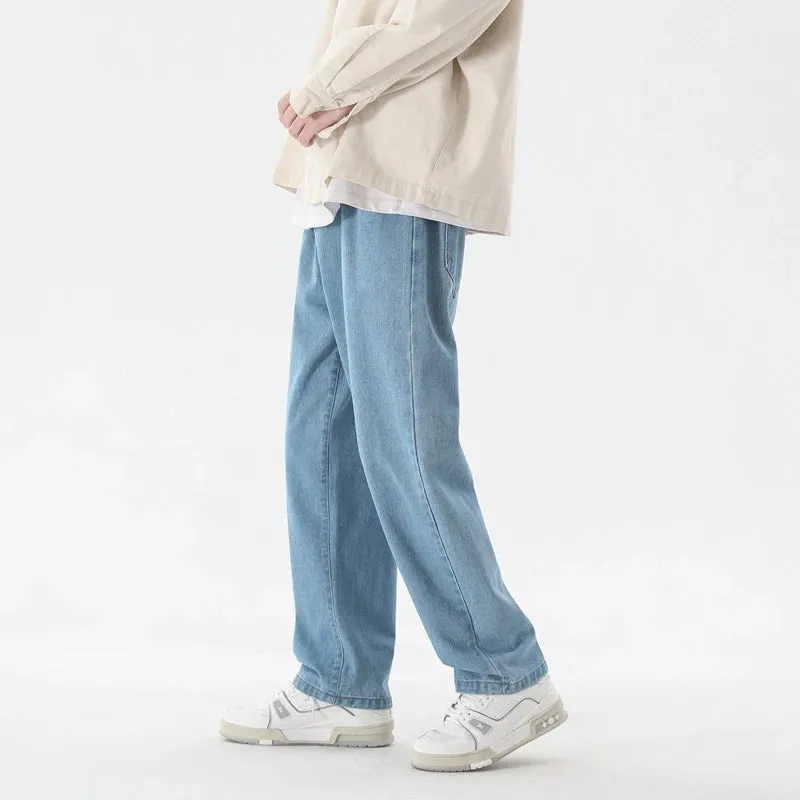 TrendMaster Herren Weite Denim Jeans