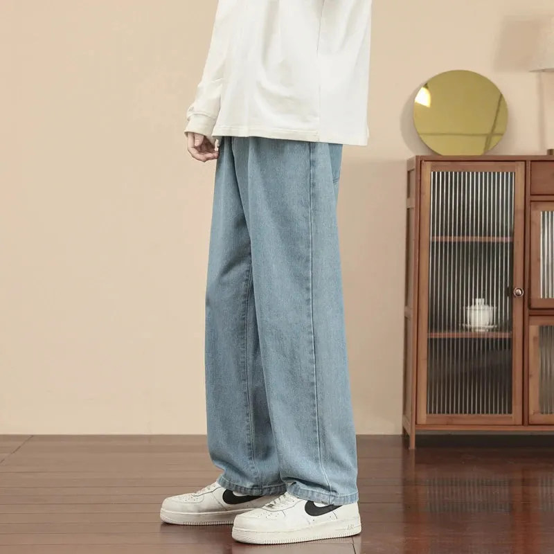 TrendMaster Herren Weite Denim Jeans