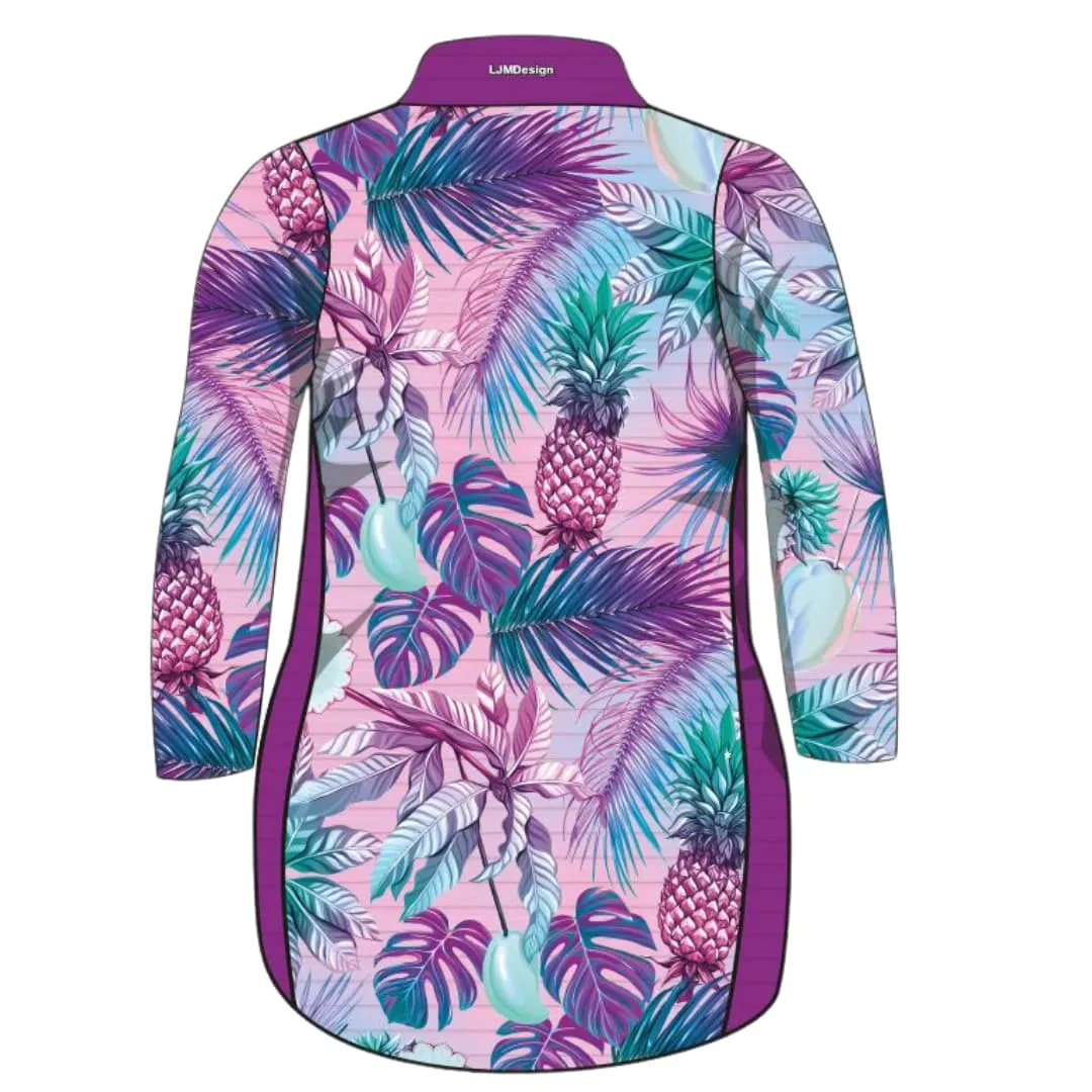 Tropical | Tropical Punch Purple Lifestyle Fishing Dress ★Pre-Order★