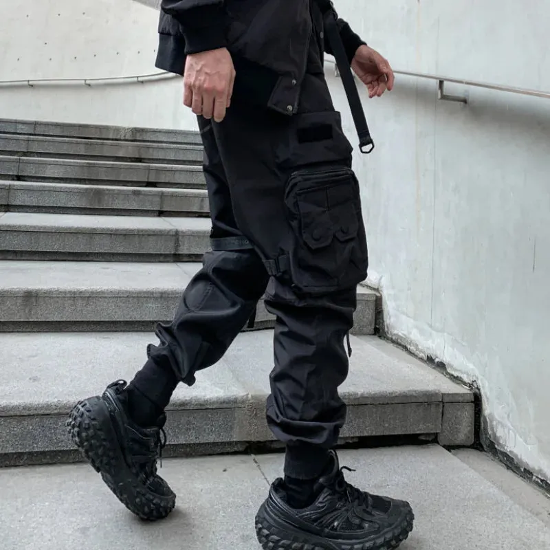 UrbanFlex Multi-Taschen Bandage Taktische Techwear Cargo Hose für Herren