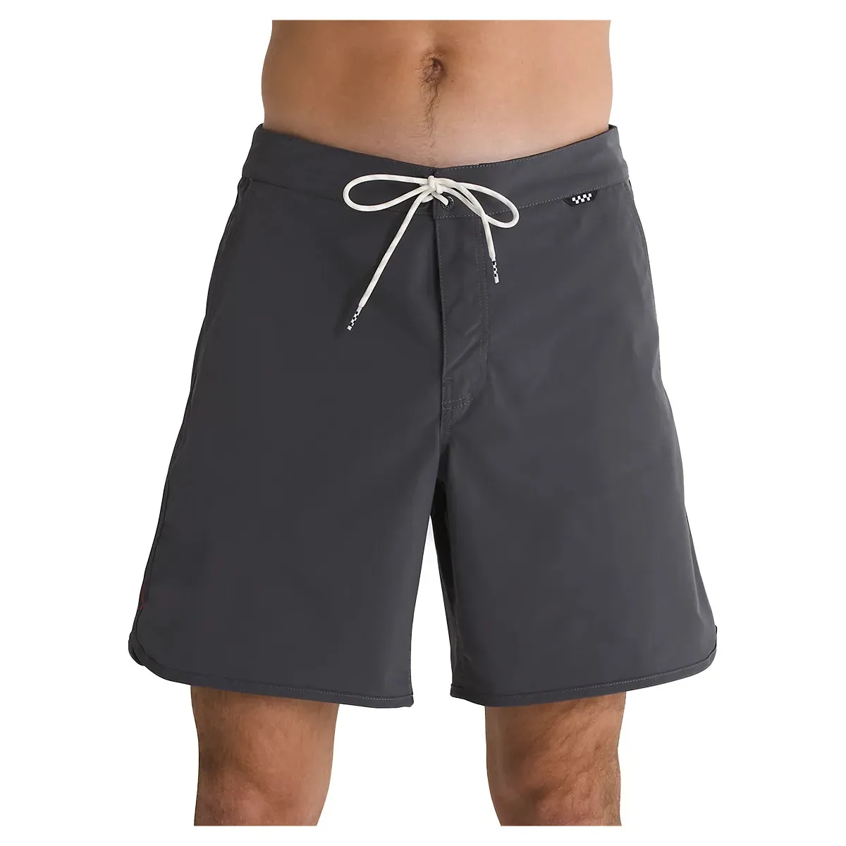Vans Everride Scalloped Solid 18" Boardshorts - Asphalt