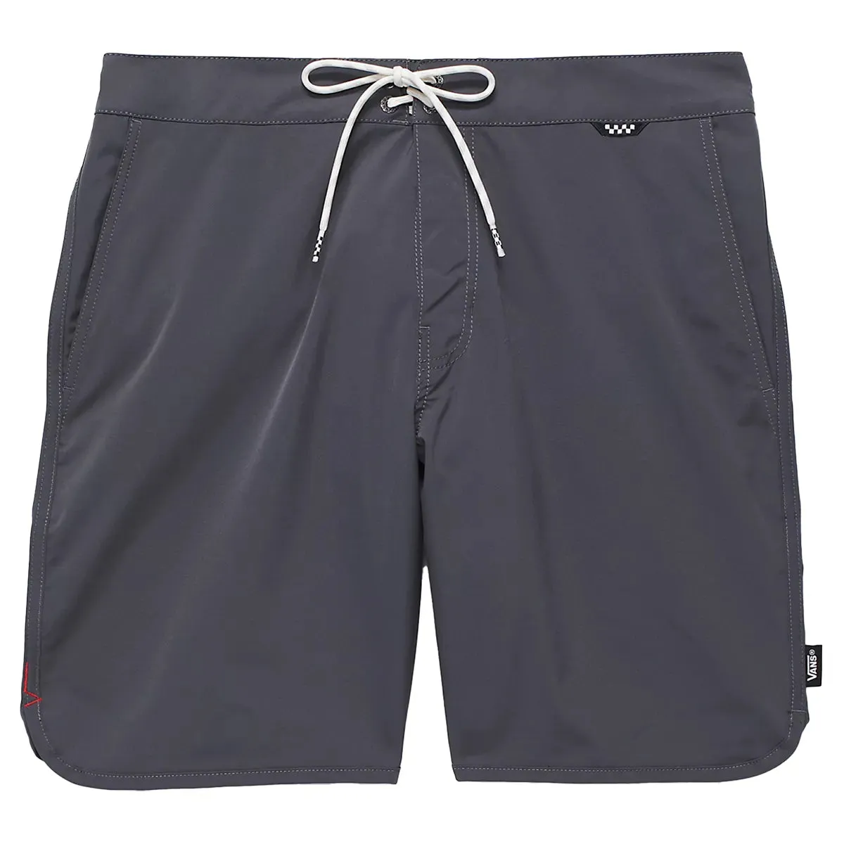 Vans Everride Scalloped Solid 18" Boardshorts - Asphalt