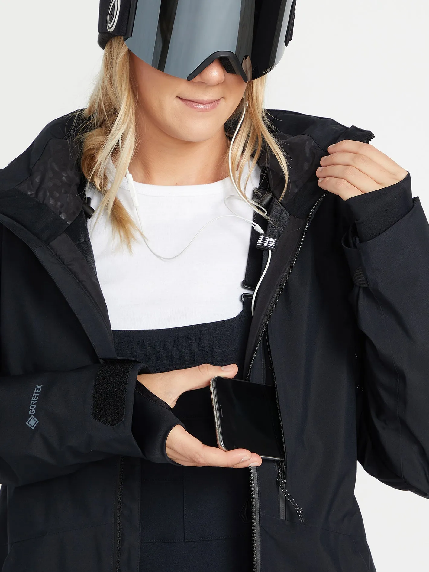 Veste de snow 3D Stretch Gore-Tex - Black